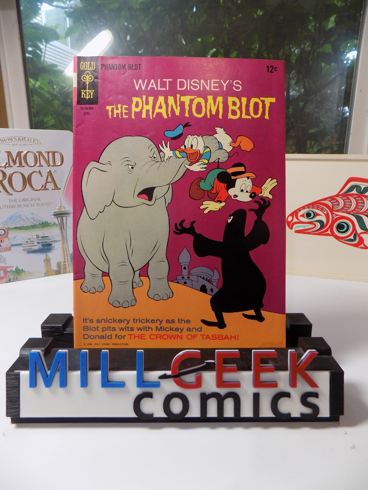Walt Disney's The Phantom Blot #5 Gold Key Comic April 1966 Very Fine+