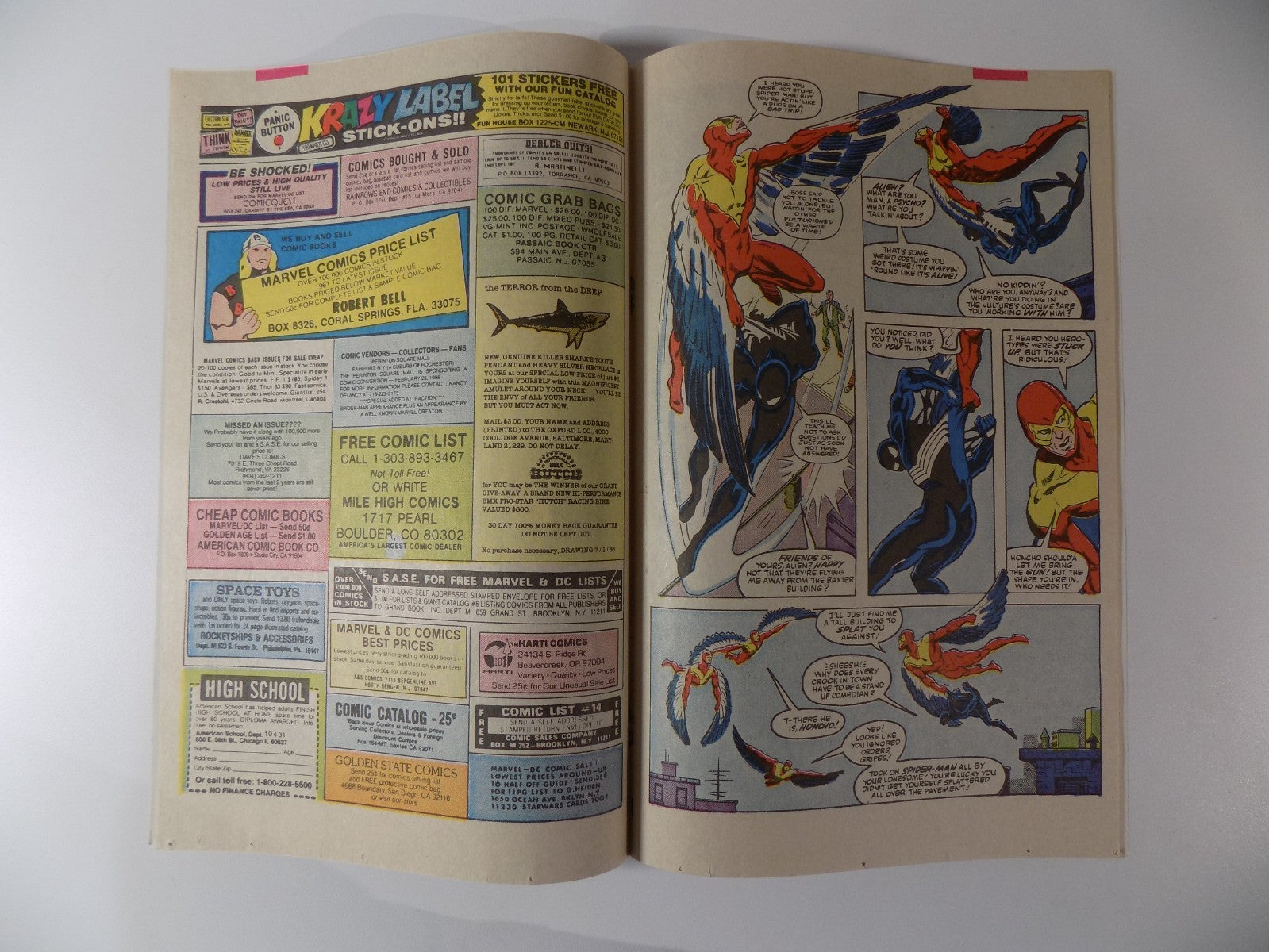 Web of Spider-Man #1 April 1984 Newsstand Very Fine/Near Mint