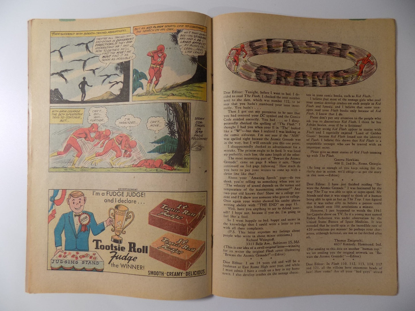 Flash #125 DC Comic December 1961 Fine+