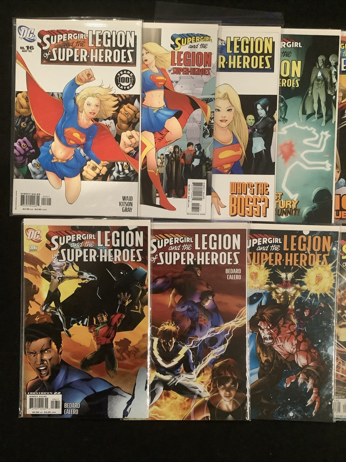 Legion Of Super-Superheroes #1-50 Complete Comic Set, DC, Supergirl, Mark Waid