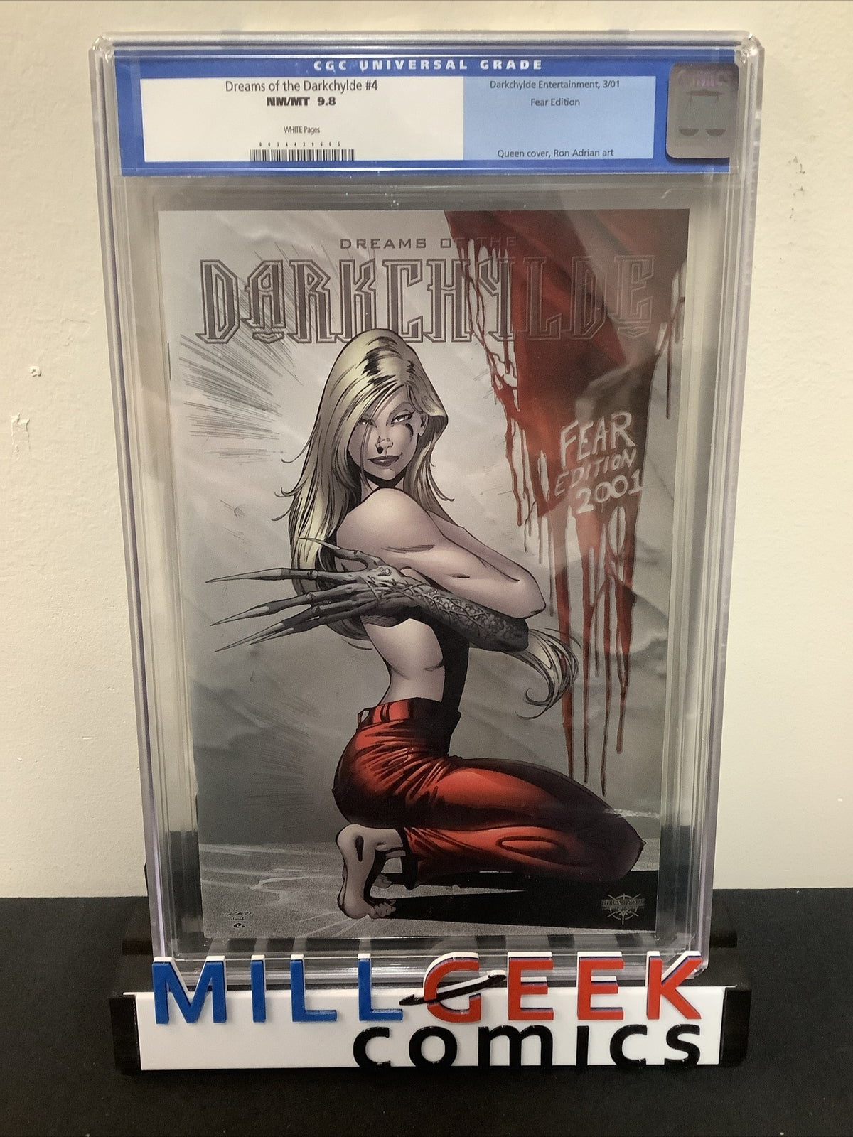Dreams of the Darkchylde #4, Fear Edition, CGC Graded 9.8, 2001