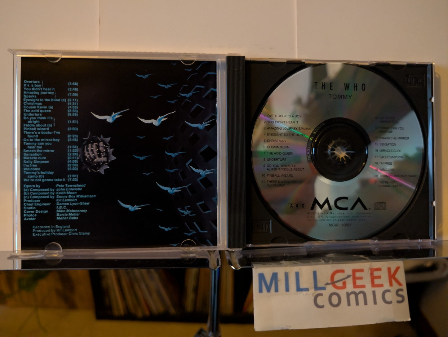 Classic Rock 5 CD Lot (Robert Plant, Led Zeppelin, The Who, The Cult, Elton) -JD