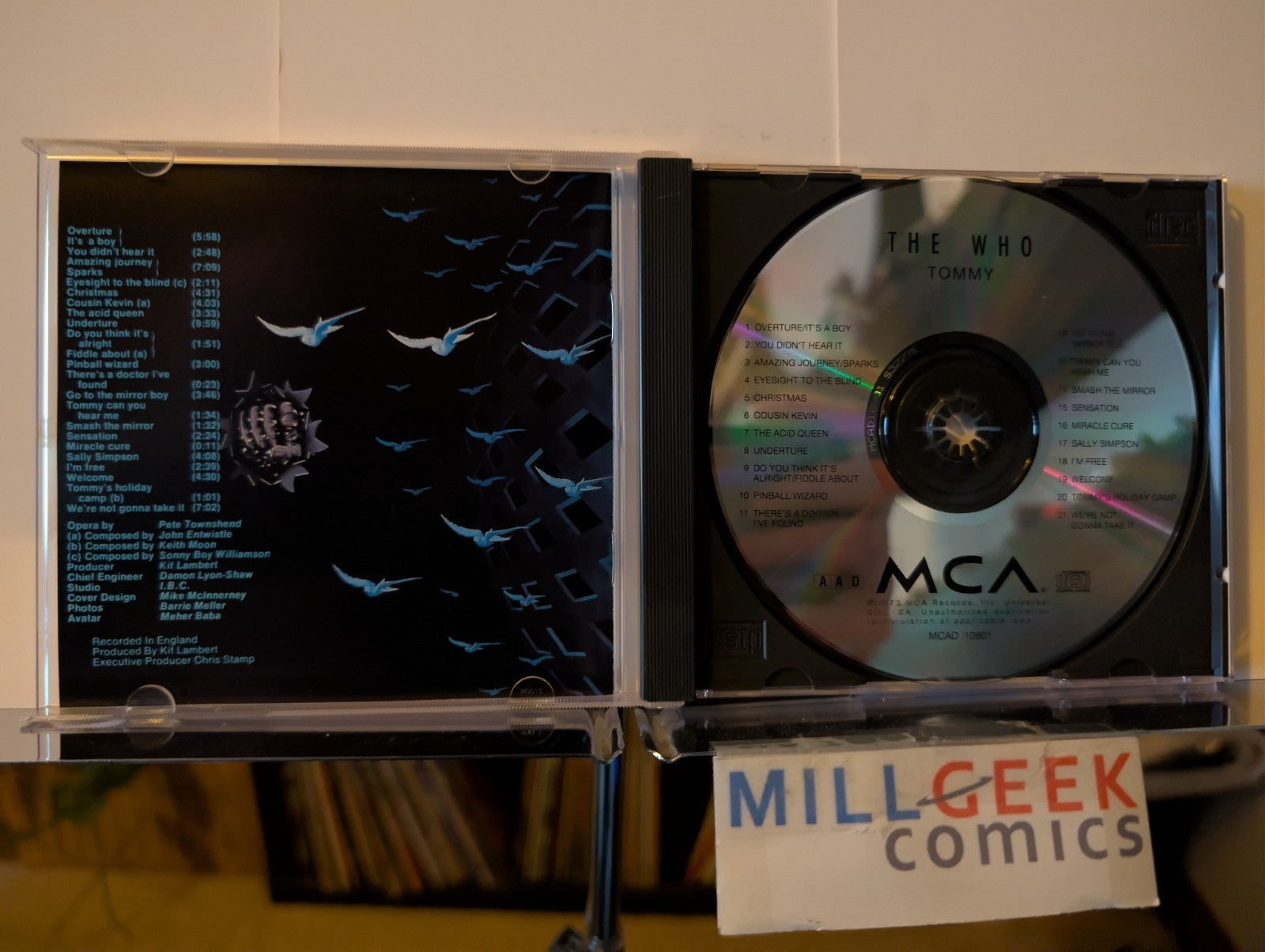 Classic Rock 5 CD Lot (Robert Plant, Led Zeppelin, The Who, The Cult, Elton) -JD