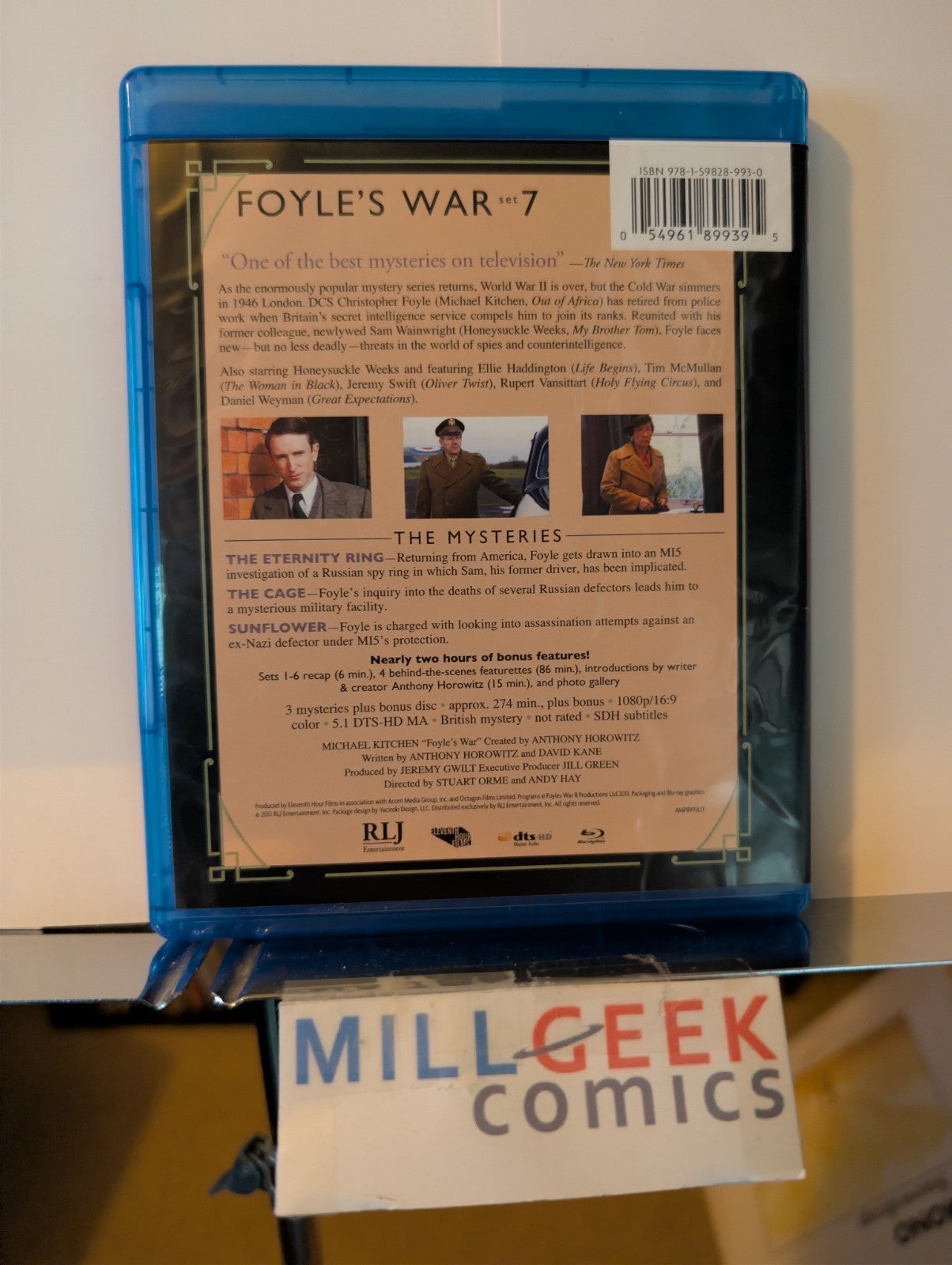 Foyle's War, Complete Set Volume 1-8, (DVD & Blu-Ray) -JD
