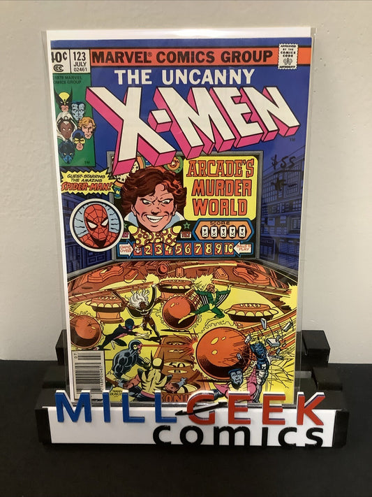 Uncanny X-Men #123 (1979) VF- (7.5) Chris Claremont/John Byrne, Newsstand