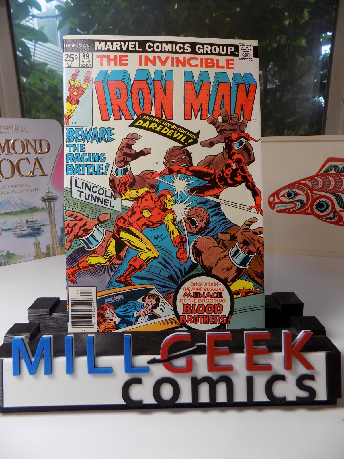 Iron Man #89 Marvel Comic August 1976 Near Mint-