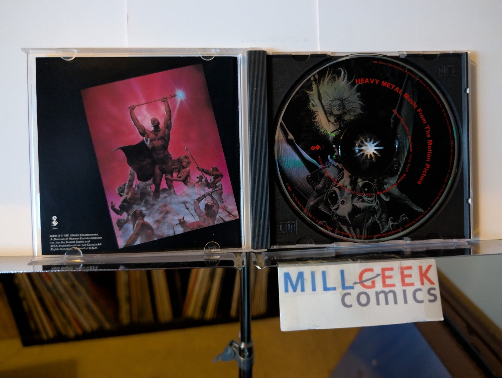 Soundtrack 5 CD Lot (Matrix, The Crow, Heavy Metal, SFW, Jay Silent Bob) -JD