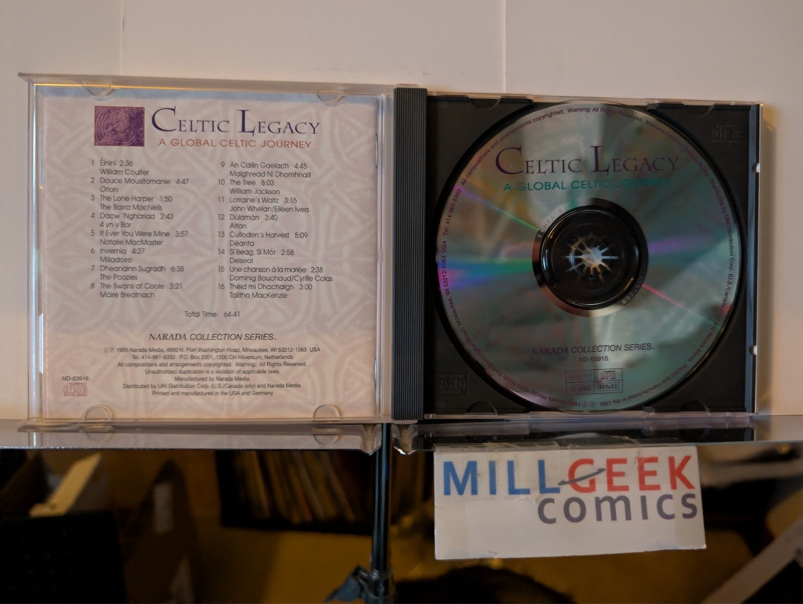 Irish Celtic Music, 3 CD Albums (Celtic Legacy, Celtic Women, Green Linnet) -JD