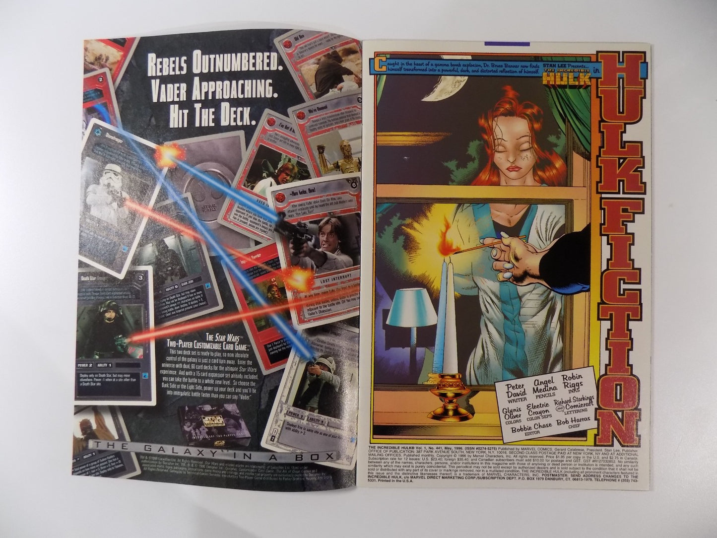 Incredible Hulk #441 Marvel Comic May 1996 Near Mint-