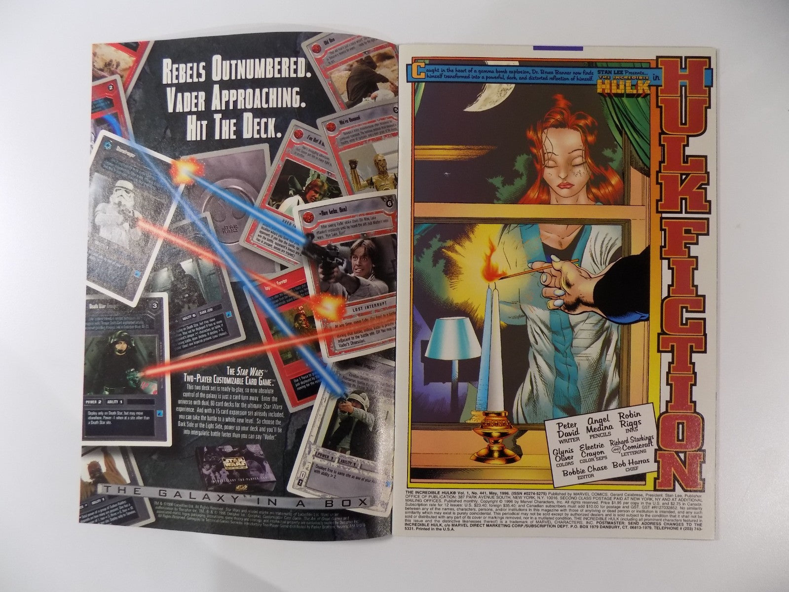 Incredible Hulk #441 Marvel Comic May 1996 Near Mint-