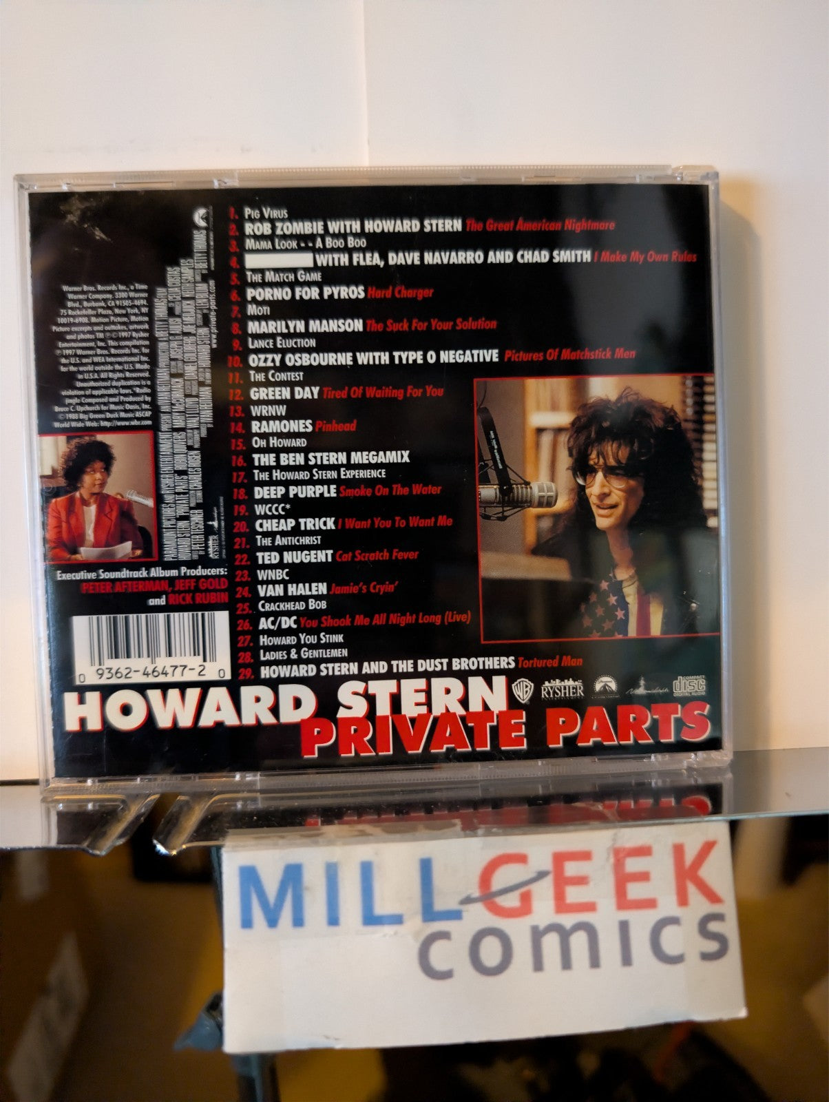 Rock and Comedy 2 CD Lot (Howard Stern, Tenacious D) -JD