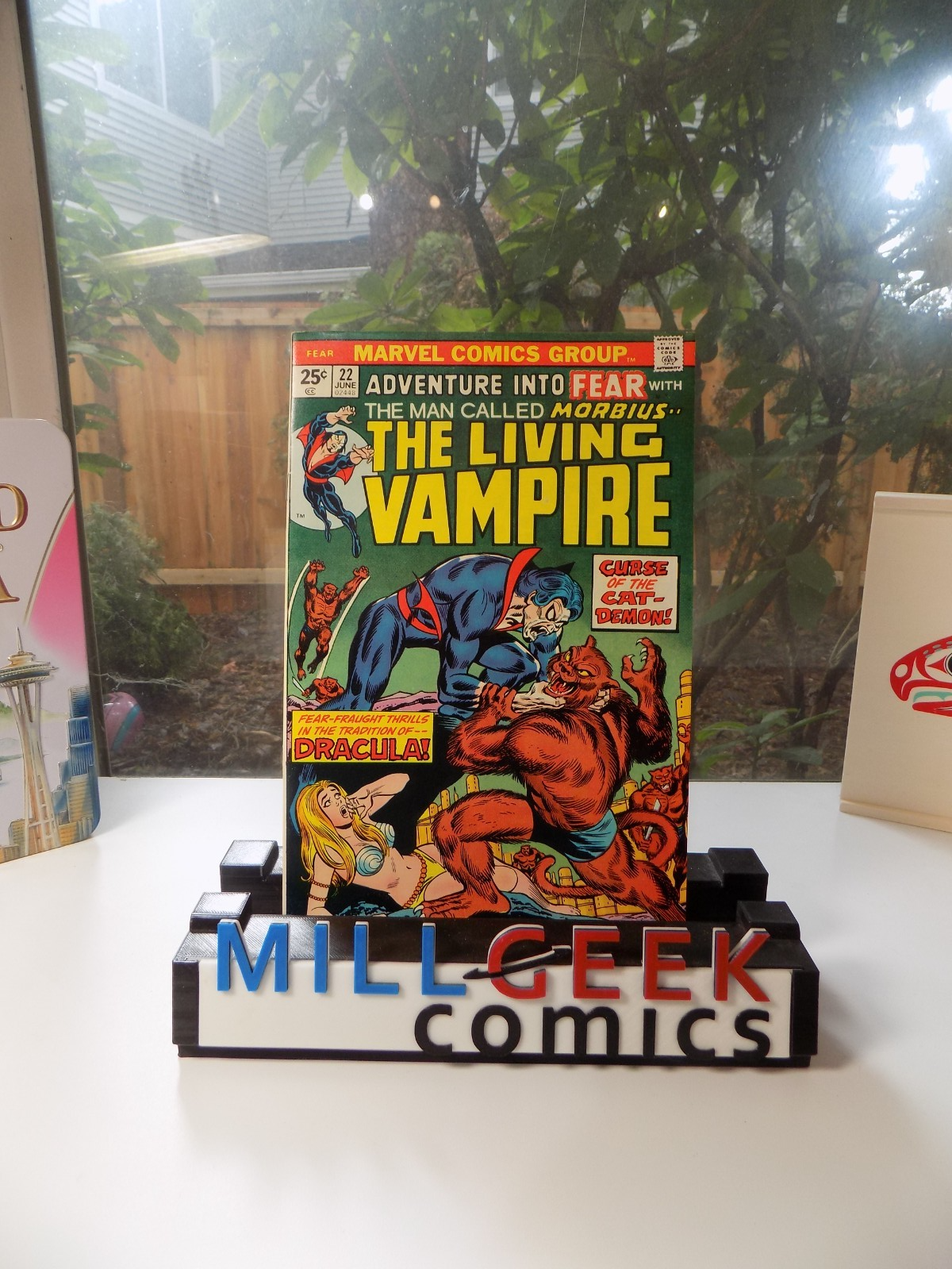 Adventure into Fear #22 Morbius DC Comic June 1974 Very Fine+