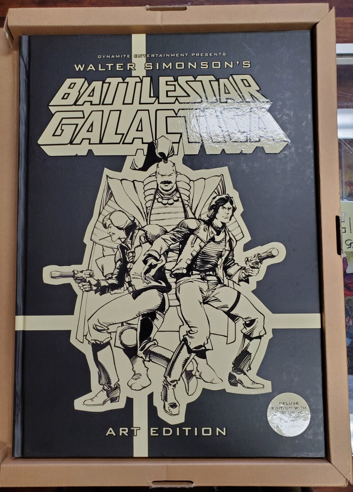 SIGNED by Walt Simonson Battlestar Galactica Art Edition Dynamite Ltd to 250