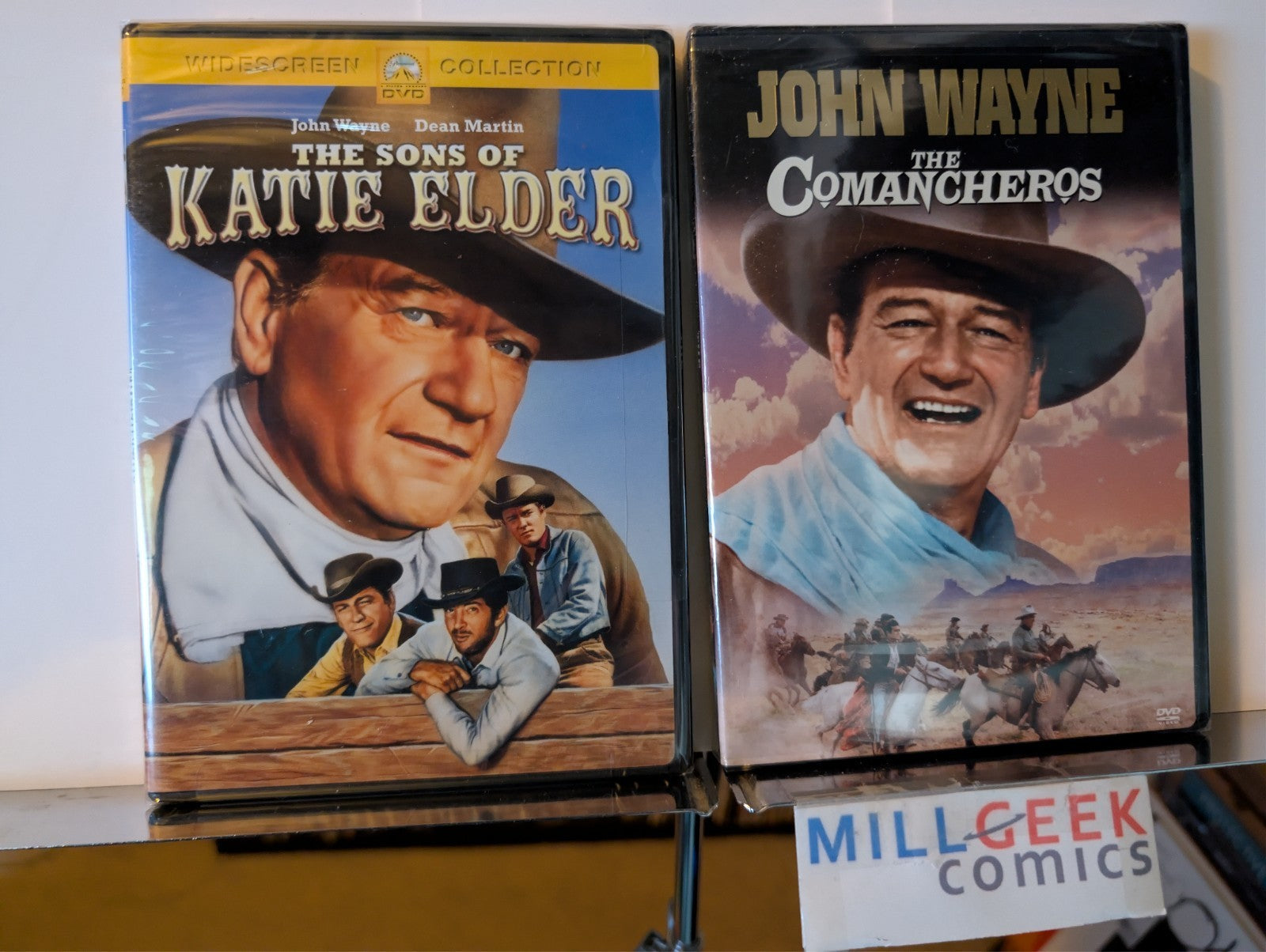 The Sons of Katie Elder / The Comancheros, 2 Movie Set John Wayne (DVD) -JD