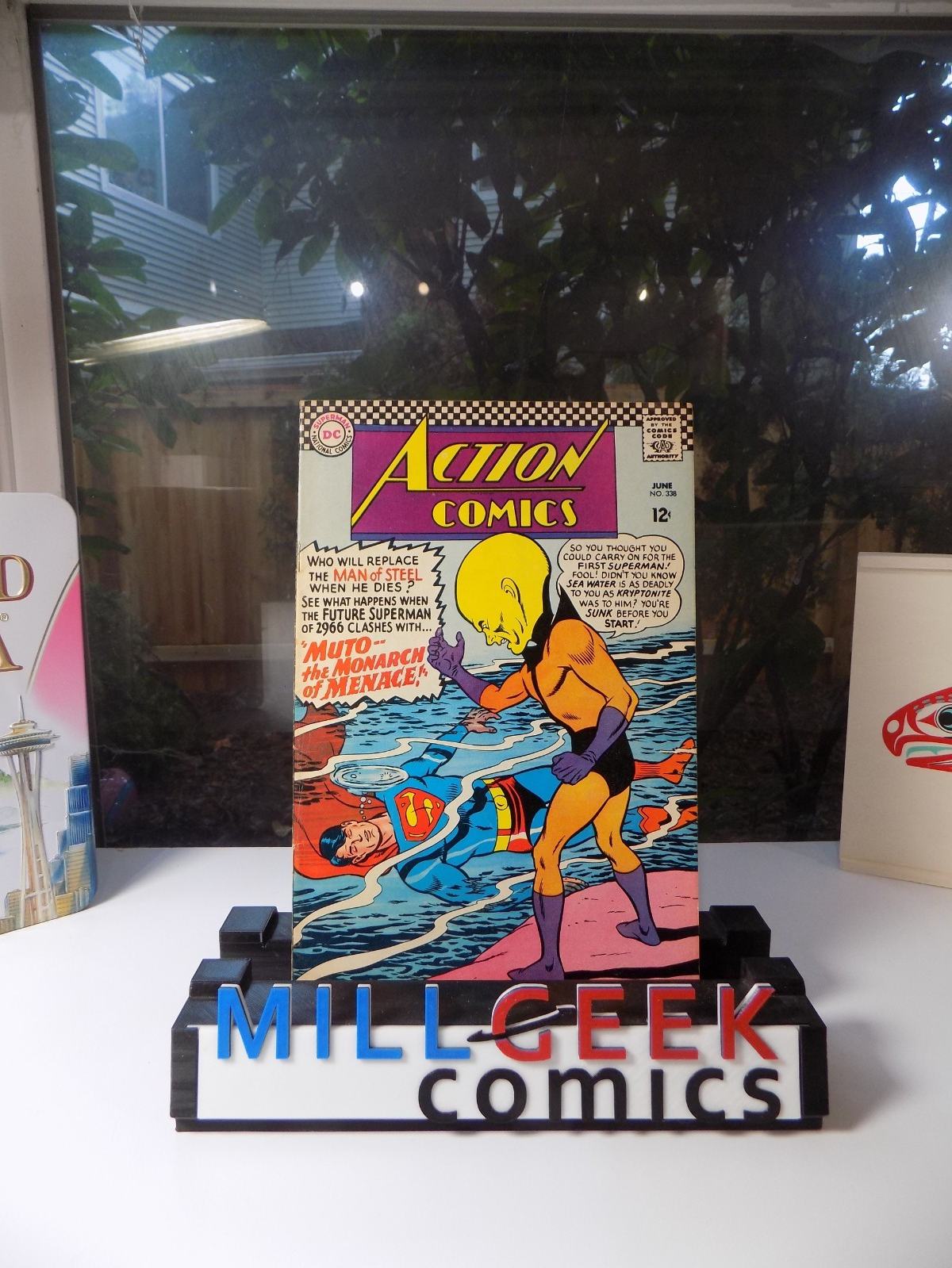 Action #338 DC Comic June 1966 Fine-
