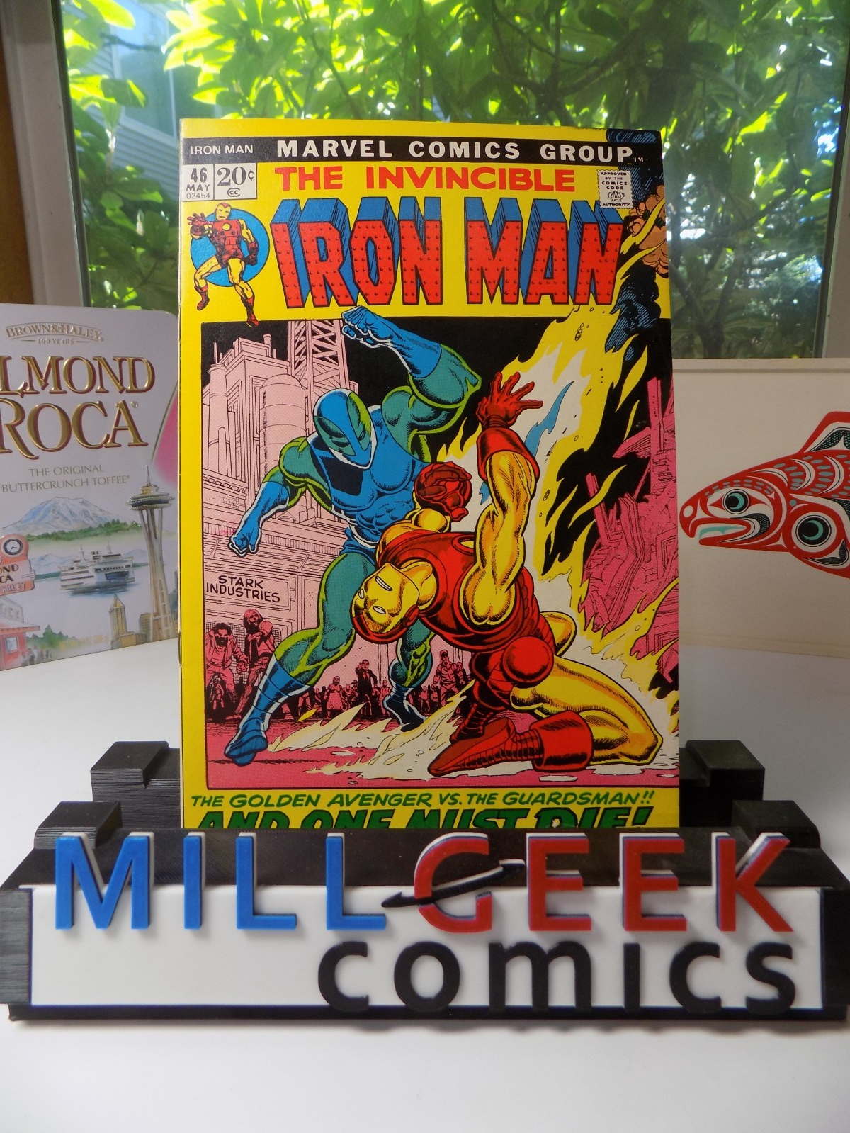 Iron Man #46 Marvel Comic May 1972 Very Fine-