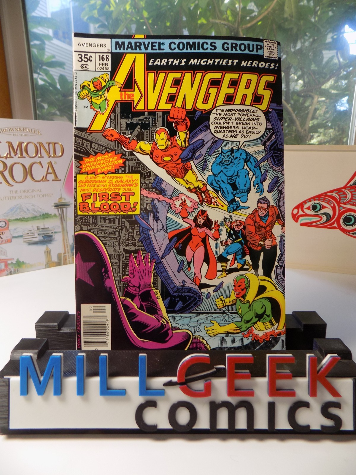 Avengers #168 Marvel Comic February 1978 Very Fine