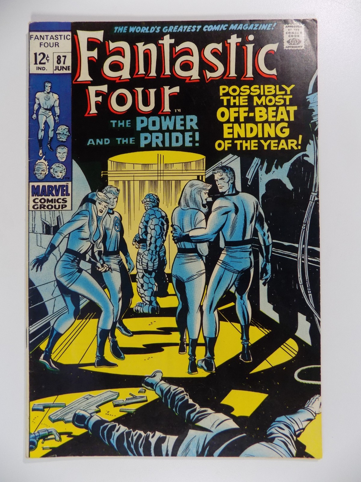 Fantastic Four #87 Marvel Comic June 1969 Very Fine