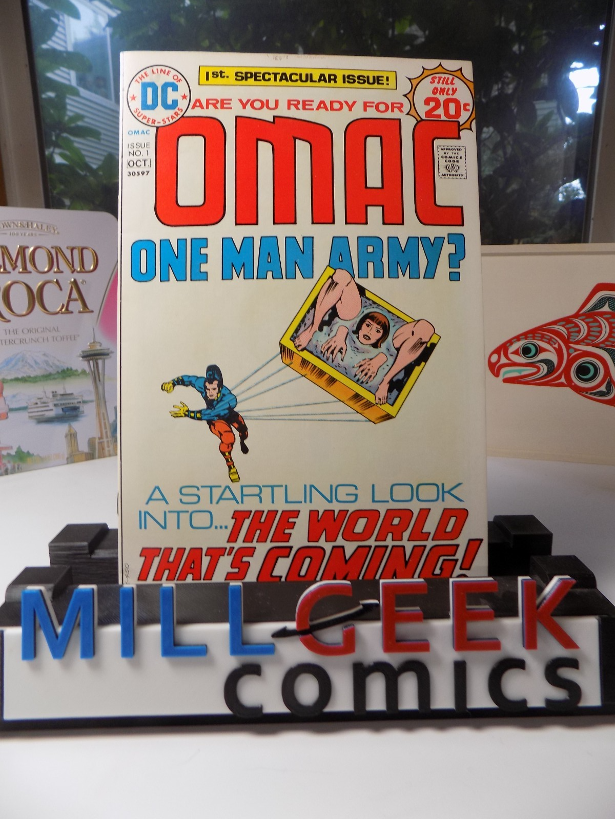 OMAC #1 DC Comic October 1974 Very Fine+