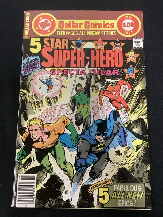 DC Dollar Comics 5 Star Super-Hero Spectacular (1977) VF (8.0) Neal Adams Cover