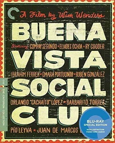 Buena Vista Social Club, Criterion Collection (Blu-ray, 1999) -JD
