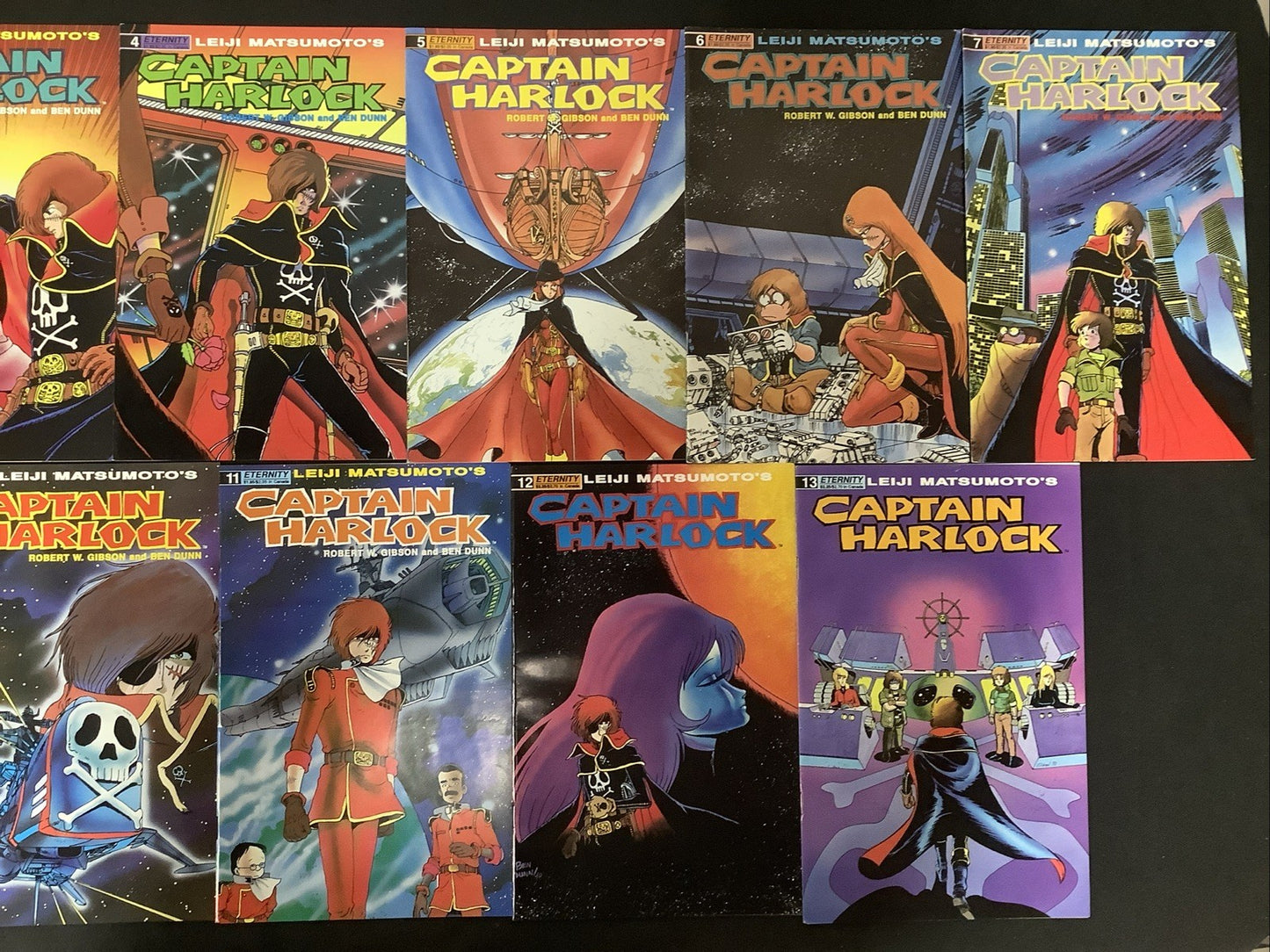 Captain Harlock Comic Bundle: See Photos And Description, 28 Comics Total