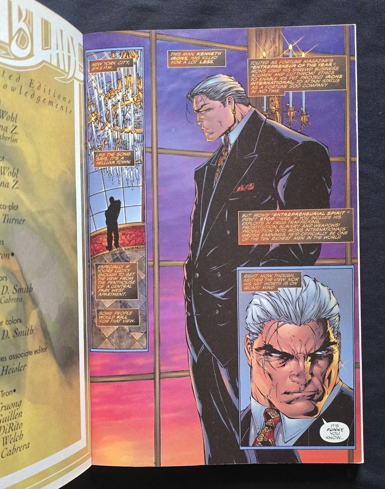 Witchblade - Deluxe Collected Edition #1 (1st Print 1997) Top Cow Michael Turner