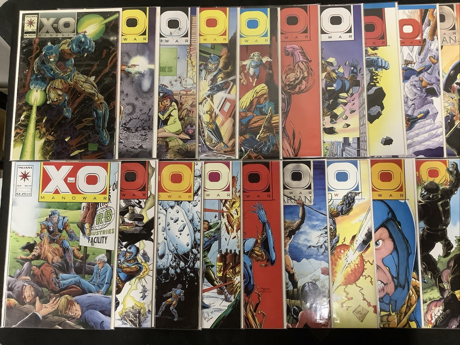 X-O Manowar #0-68 + Annual #1 Complete Comic Series, Valiant, 1st Shadowman