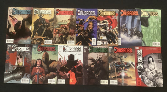 The Crusades #1-13 Comic Lot, DC Comics/Vertigo, Seagle/Jones, 2001