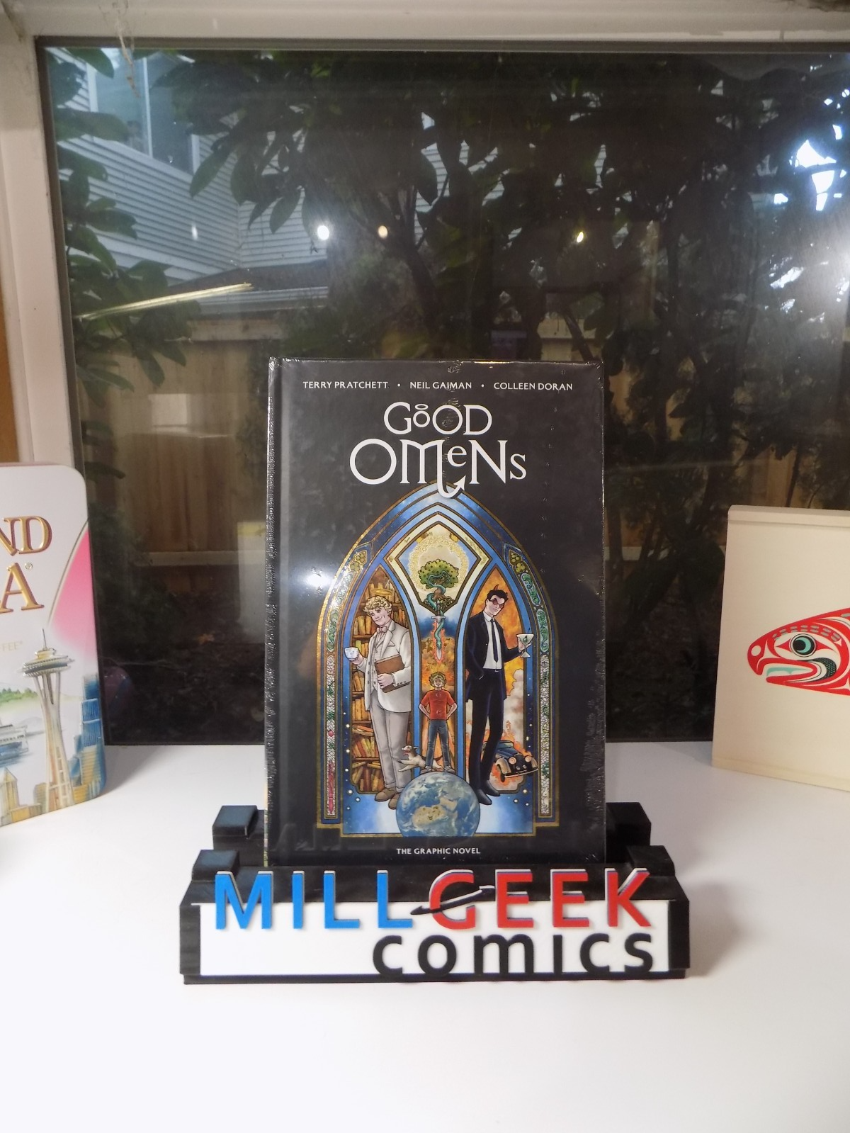 Good Omens The Graphic Novel HC Kickstarter Pratchett Gaiman Sealed