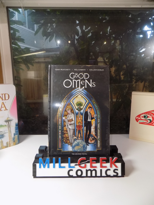 Good Omens The Graphic Novel HC Kickstarter Pratchett Gaiman Sealed