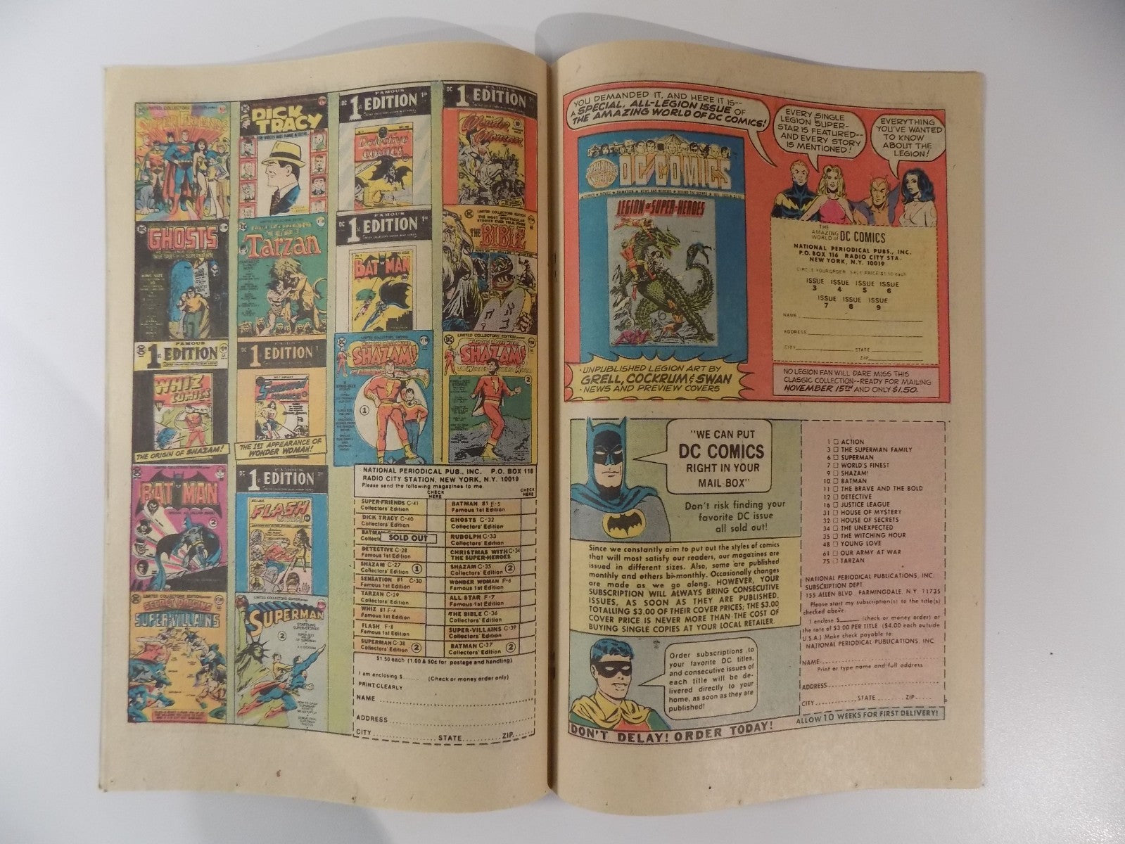 Kobra #1 DC Comic March 1976 Very Fine+