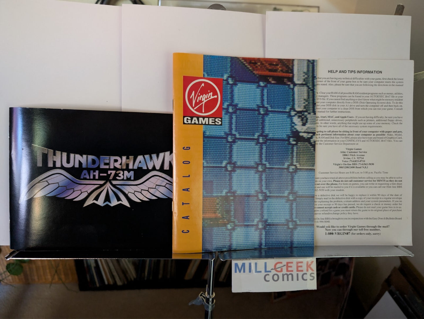 Thunderhawk AH-73M (Amiga 3.5") Big Box NO DISKS -JD