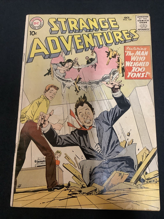 Strange Adventures #109 (DC Comics October 1959) VG/F (5.0)