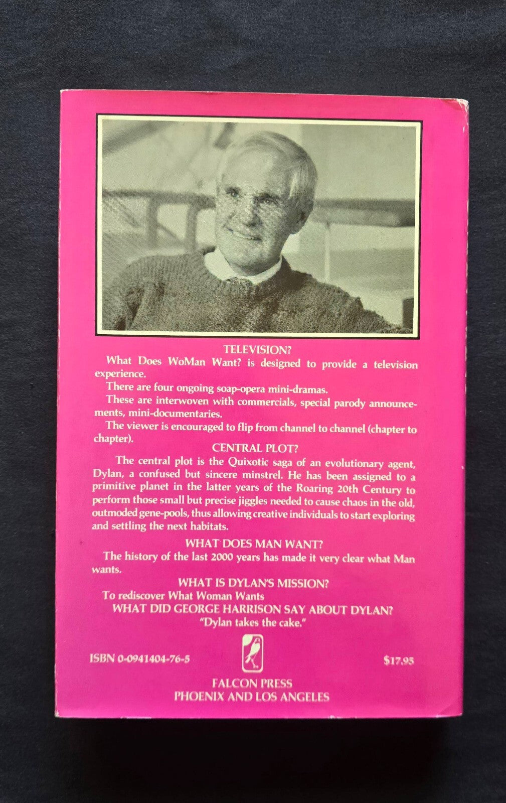 What Does WoMan Want? By Timothy Leary (1st Revised Falcon Press HC 1988) JD