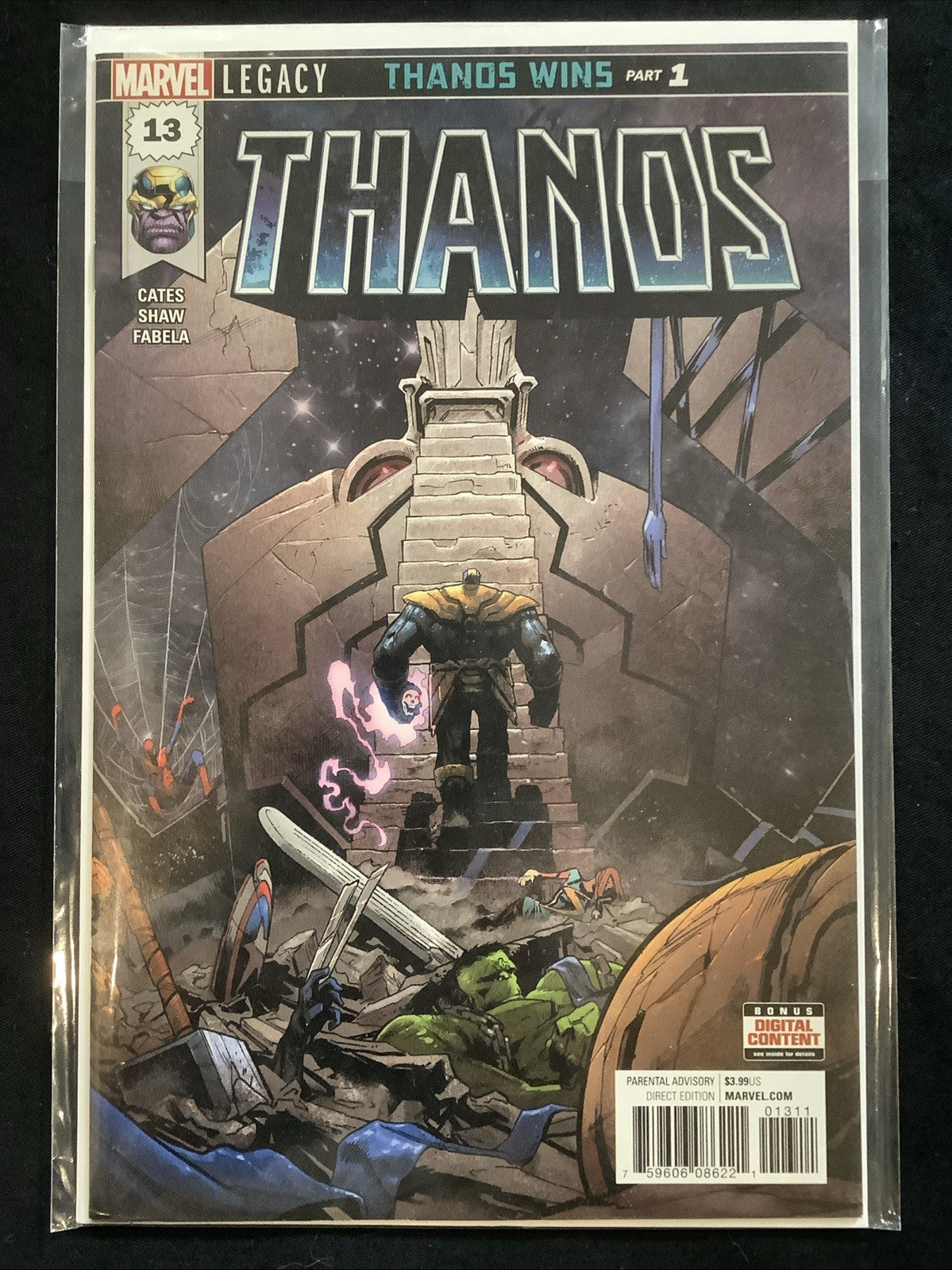 Thanos #1-18 + Annual #1 Complete Comic Set, Marvel, 1st App Cosmic Ghost Rider