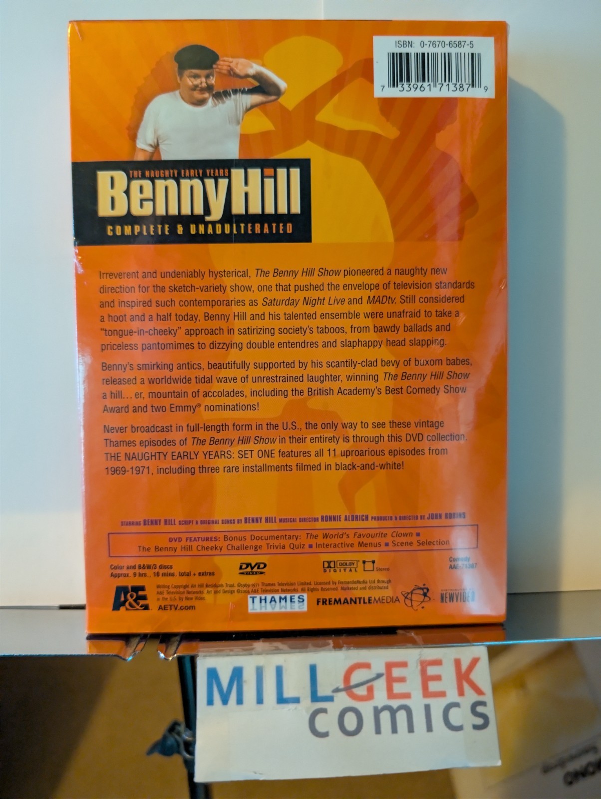 Benny Hill, The Naughty Early Years, Complete & Unadulterated, Sets 1-3 (DVD)-JD