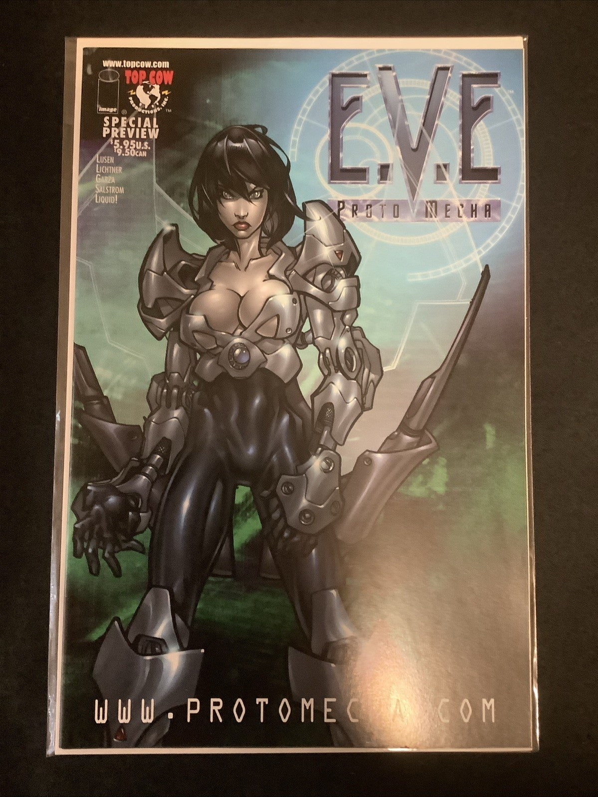 Soul Saga #1-3 + TPB + Preview Comic Lot, Variants, Soul Saga/E.V.E. Protomecha