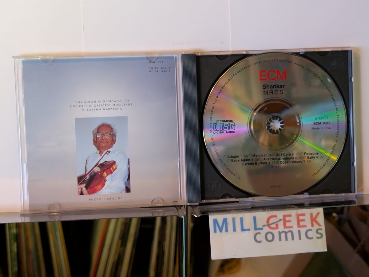 Shankar - M.R.C.S. (CD 1991) Like New -JD