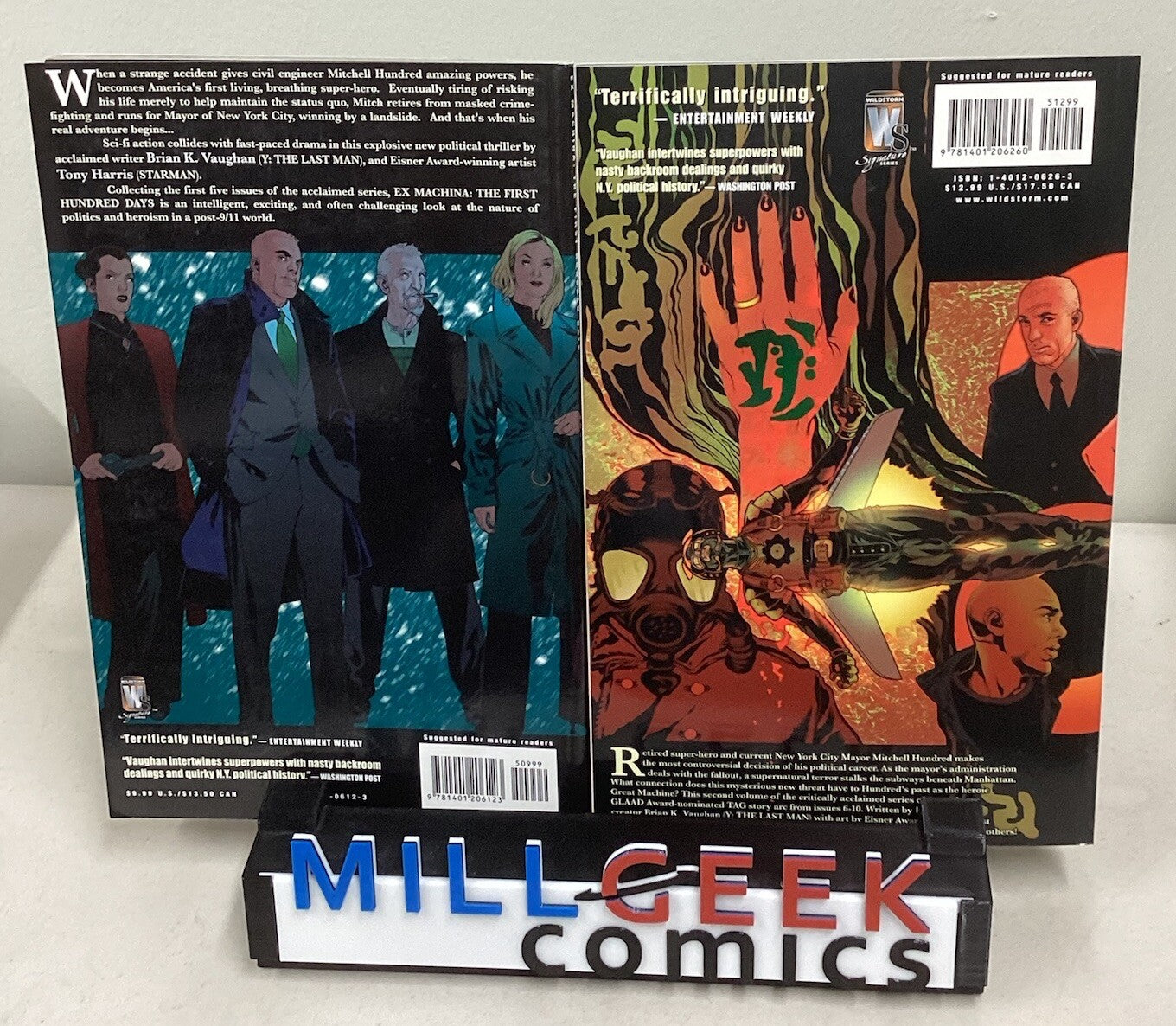 Ex Machina Volumes 1 & 2 - The First 100 Days - Tag