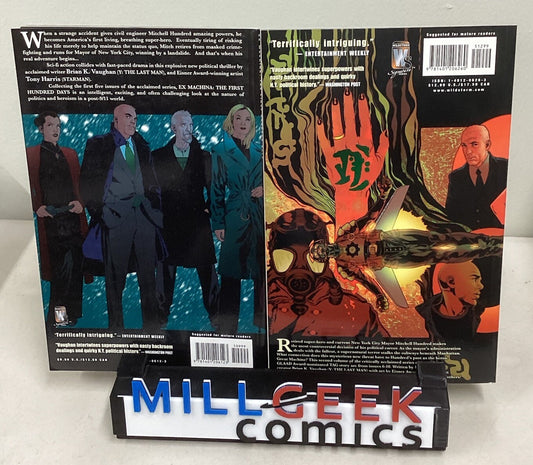 Ex Machina Volumes 1 & 2 - The First 100 Days - Tag