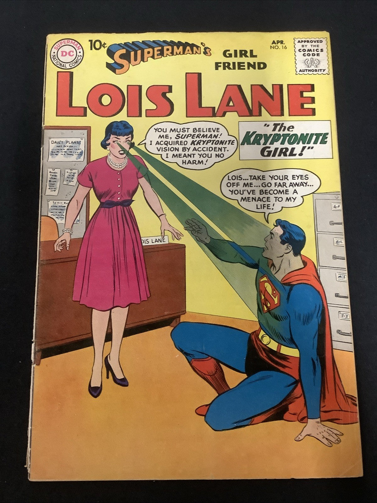 Superman's Girl Friend, Lois Lane #16, VG/F (5.0) Cover Detached Lower Staple