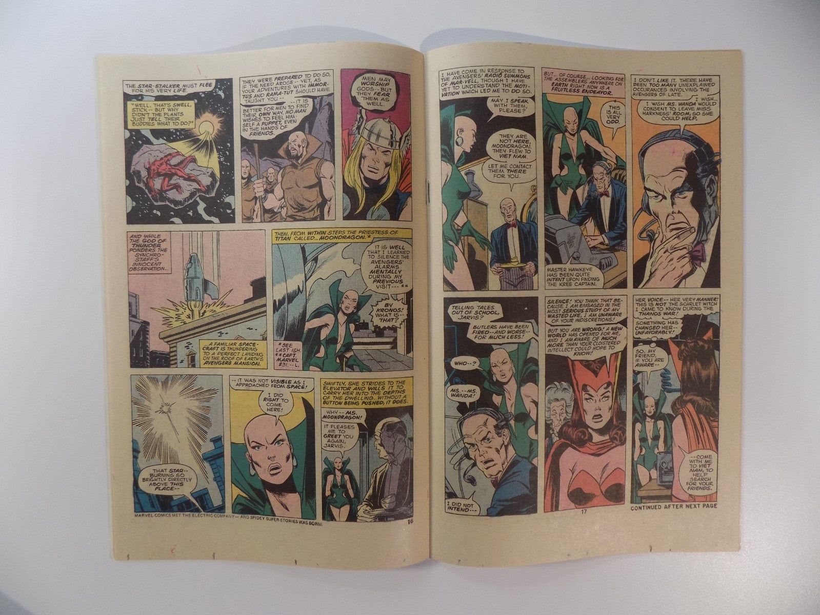 Avengers #134 Marvel Comic April 1975 Very Fine+