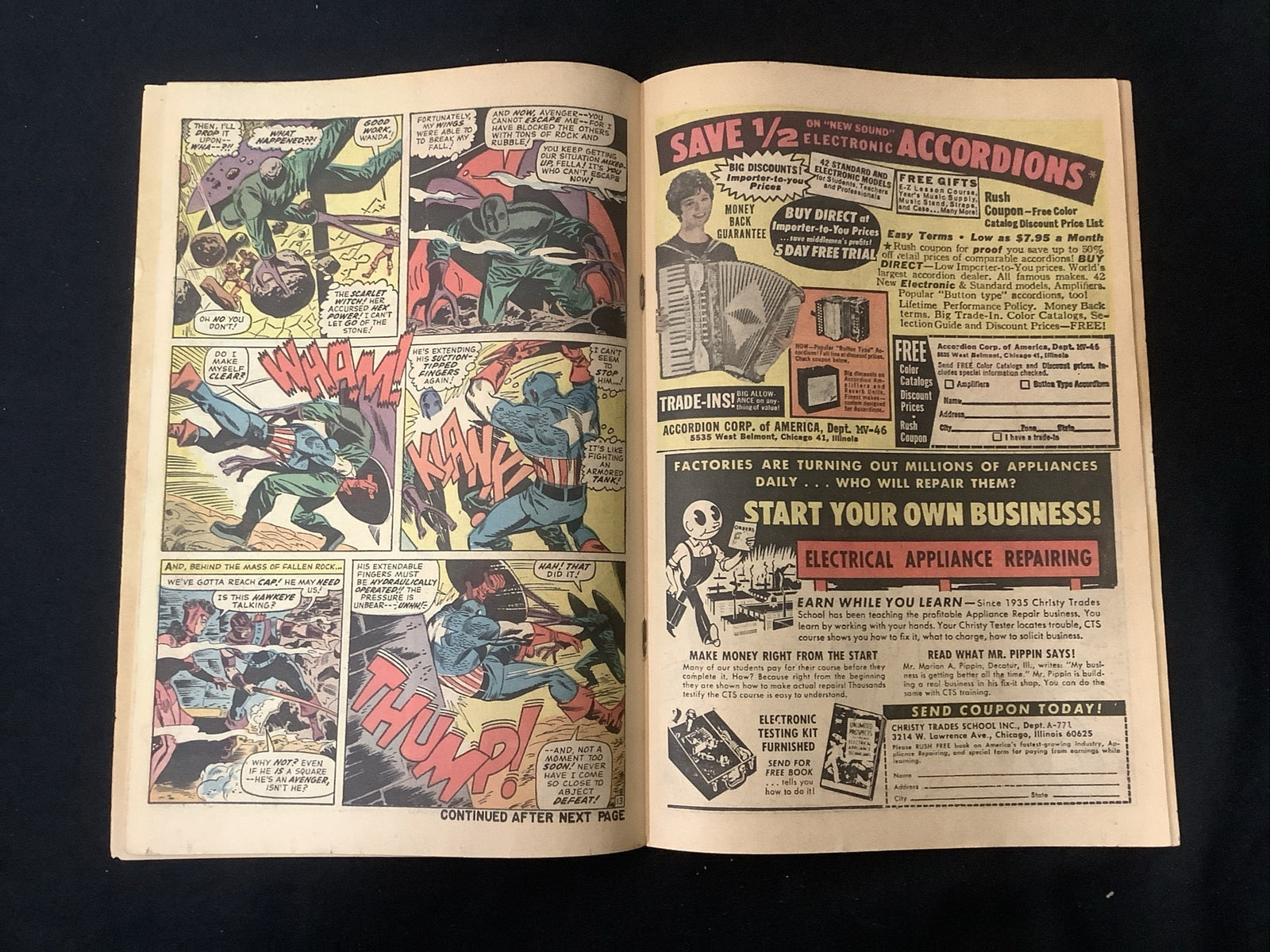 Avengers #28 (1966) VG/F (5.0) 1st App The Collector, Goliath, Writing On Back