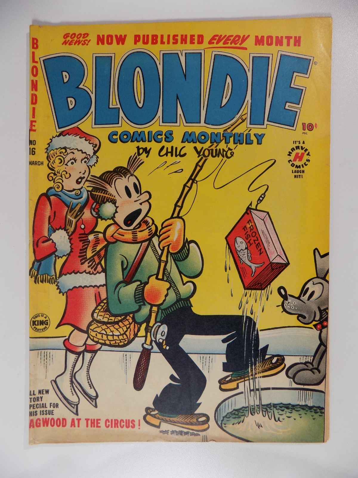 Blondie #16 Harvey Comic 1st Harvey Blondie! March 1950 Fine+