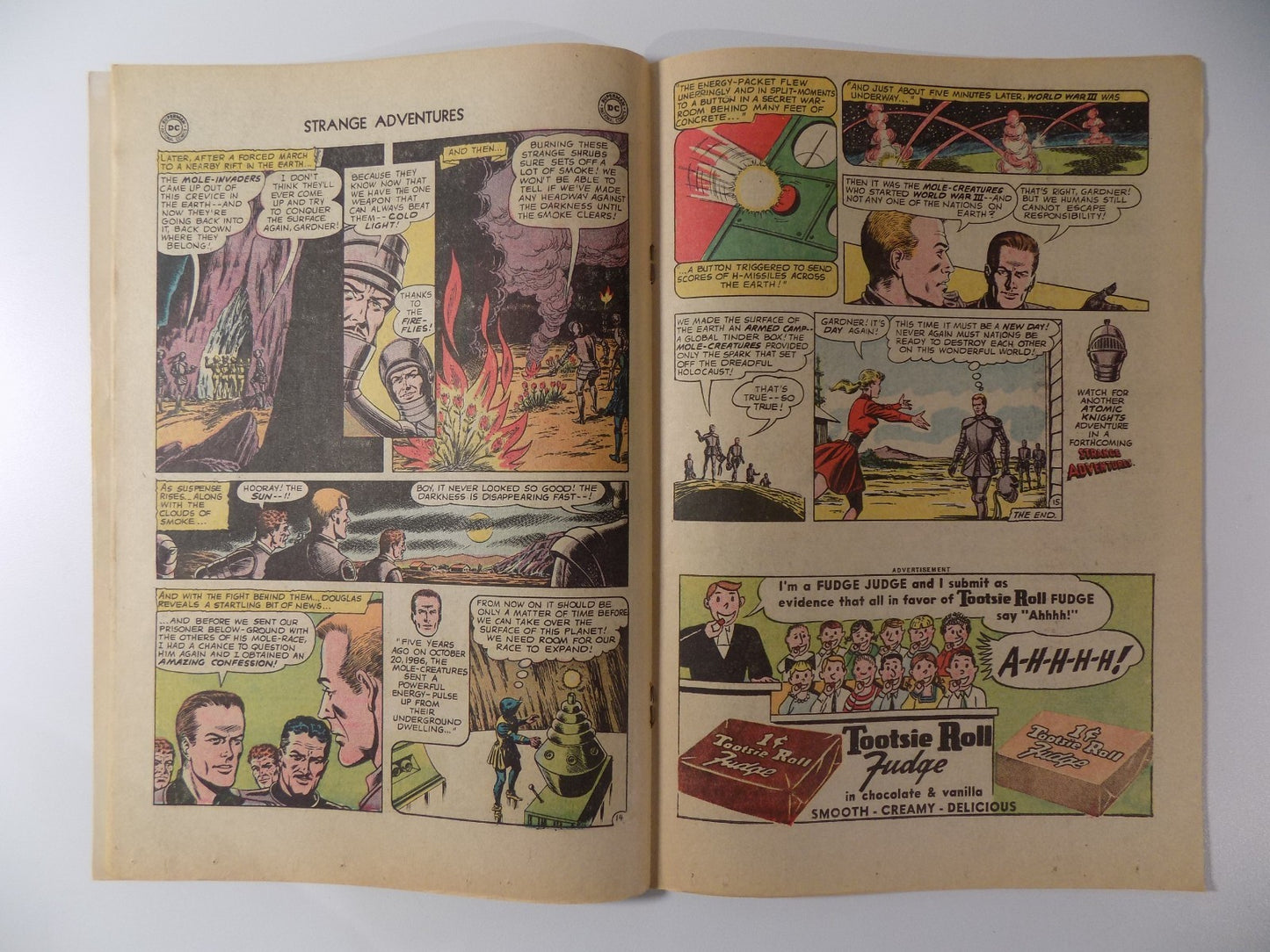 Strange Adventures #144 DC Comic September 1962 Very Good