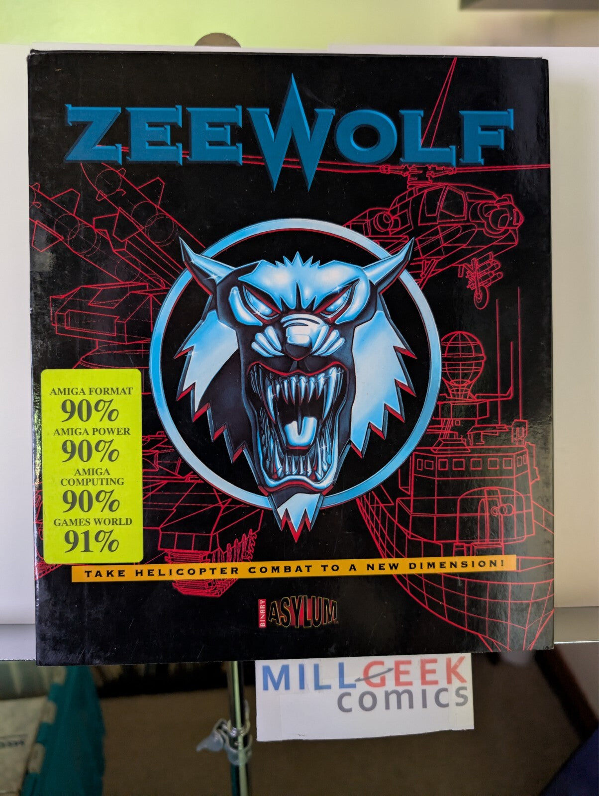Zeewolf (Amiga 3.5") Complete Big Box with Disk -JD