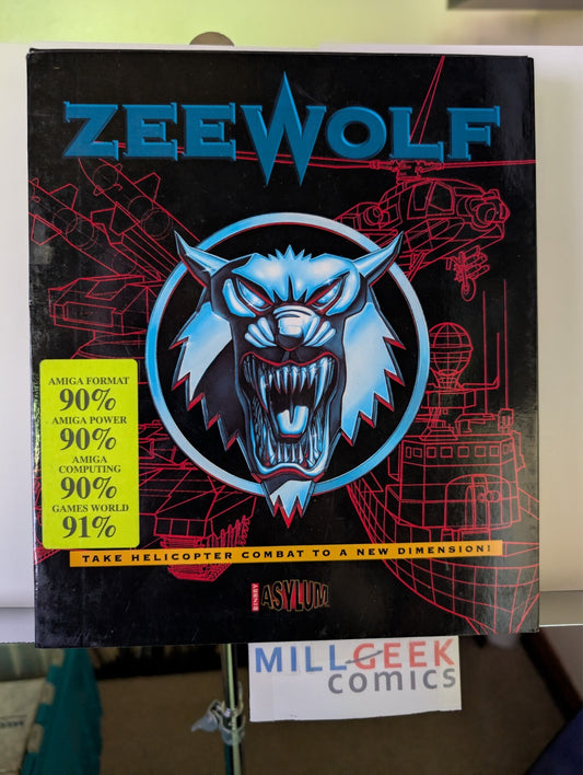 Zeewolf (Amiga 3.5") Complete Big Box with Disk -JD