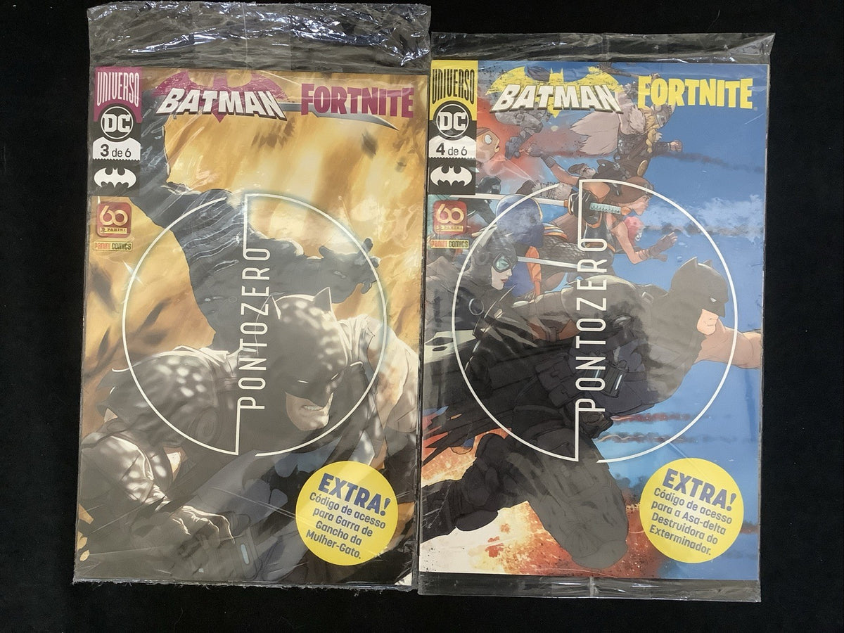 Batman / Fortnite: Zero Point Comic Bundle: See Photos + Description For Details