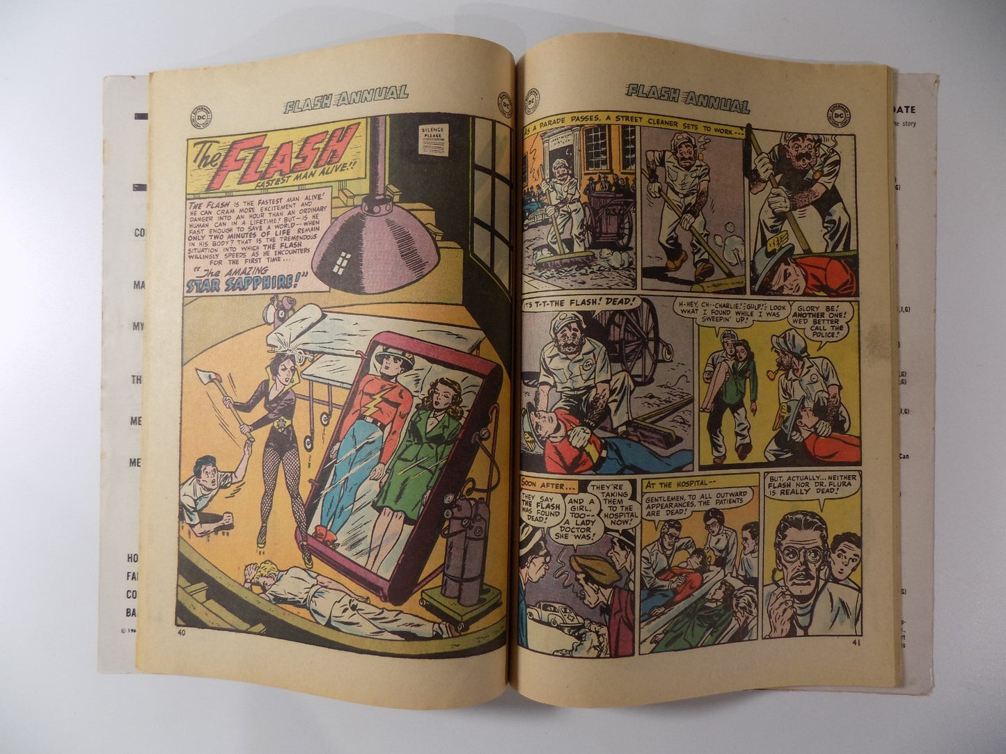 Flash Annual #1 DC Comic 1963 Fine+